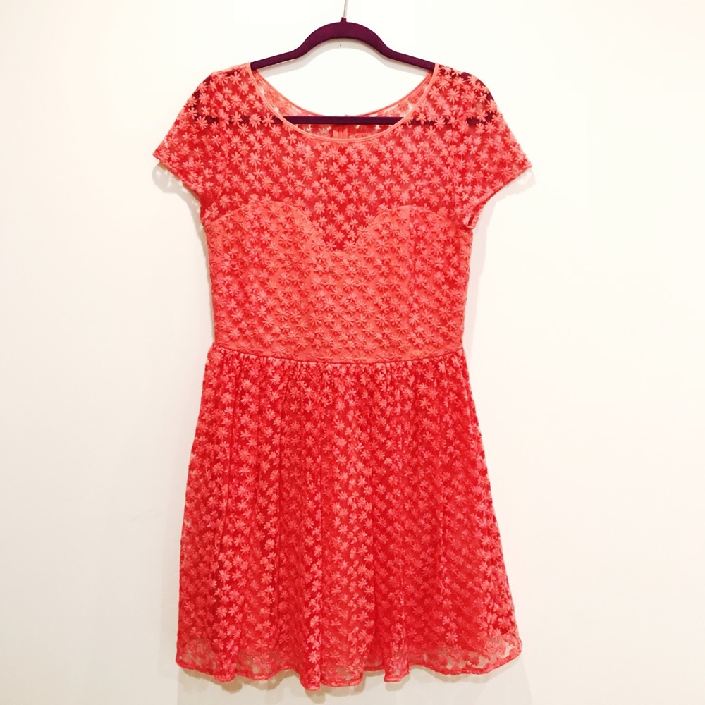 ANTHROPOLOGIE ||| ARTELIER STITCHED BLOSSOM DRESS